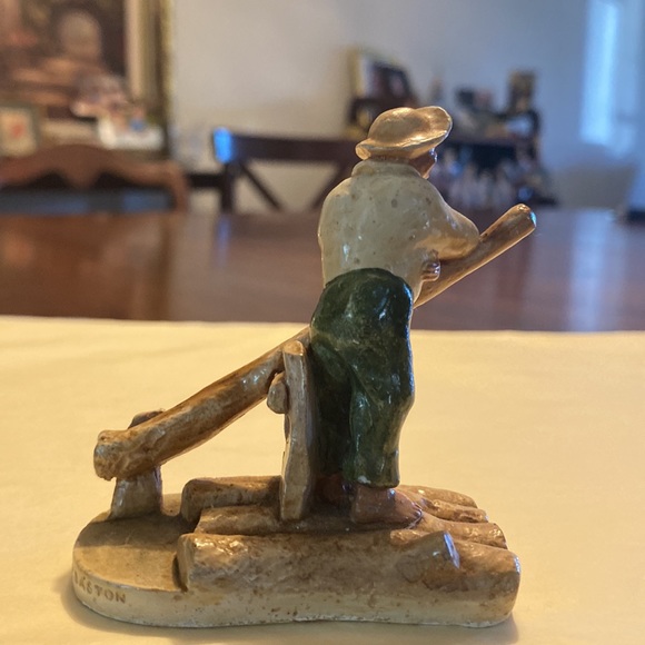 Sebastian colorful miniature figurine Jim on a raft - Picture 3 of 12